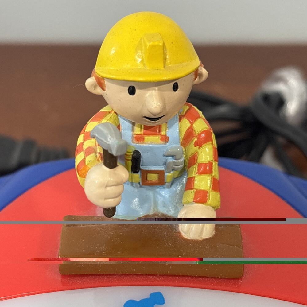 Bob the Builder HIT Entertainment 2004 Alarm Clock Tested WORKS Y2K - Picture 3 of 11